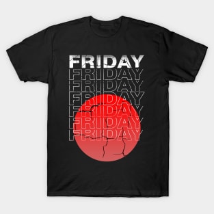 Friday Retro Funny T-Shirt